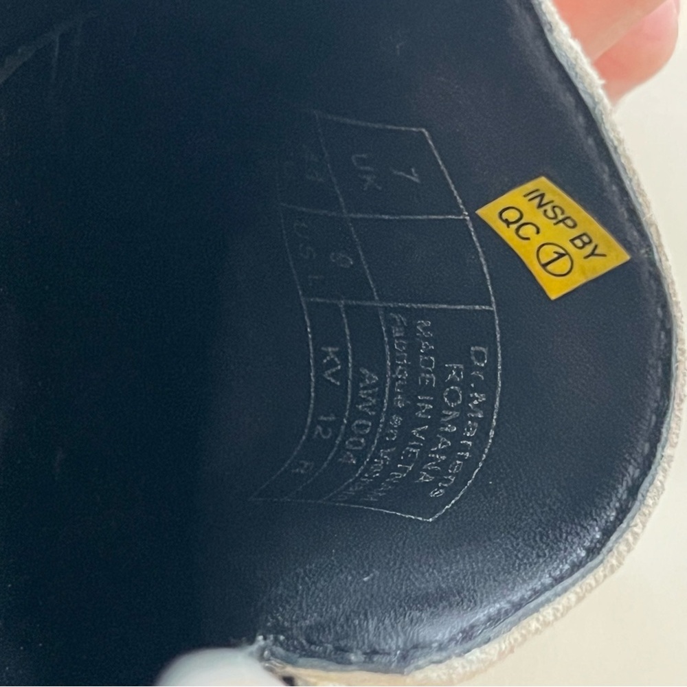 Dr. Martens Morana open-back suede penny loafers in a mid-gray/taupe color - Picture 13 of 13